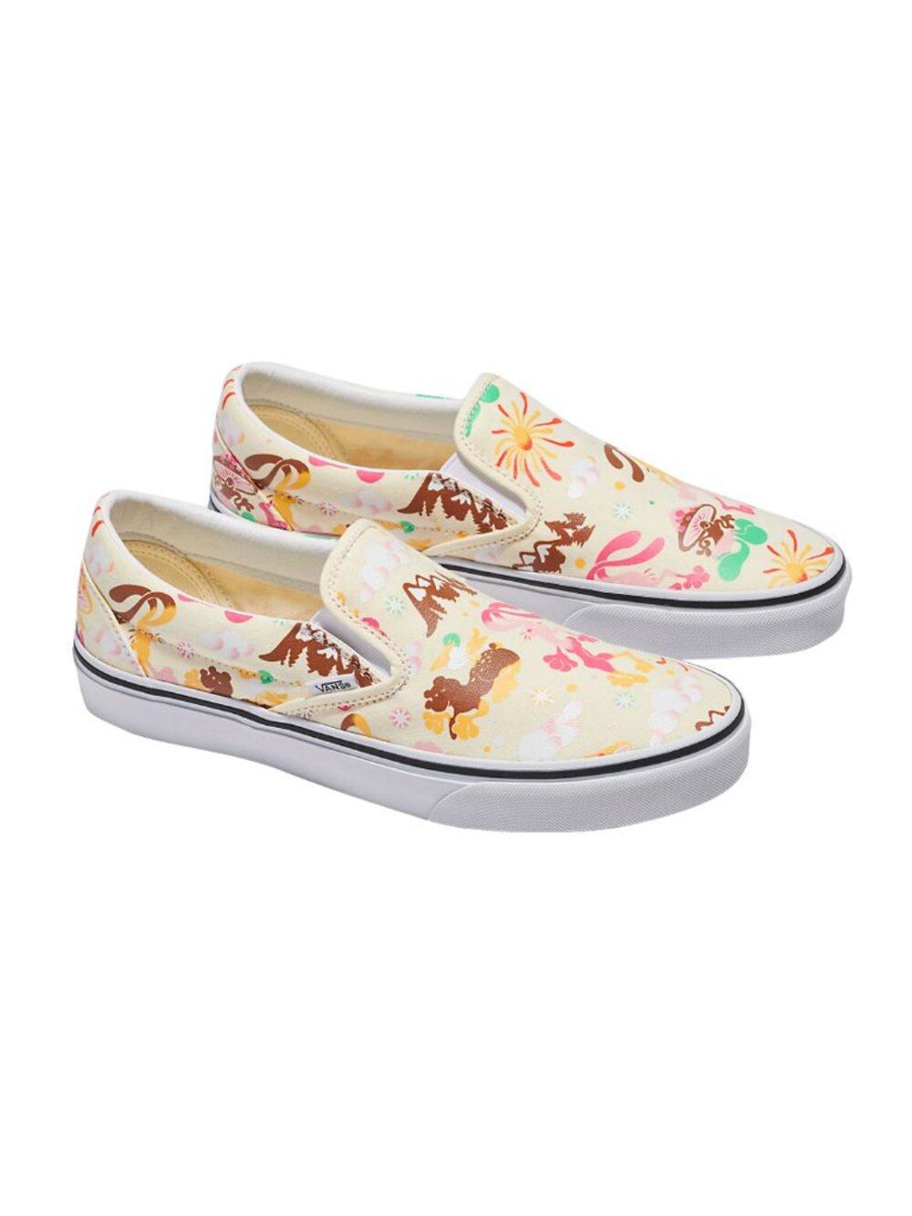 Vans Classic Slip-On Shoe Get Outdoos Colorful Women New With Box